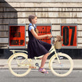 Aezusy 20 in Kids Bike with Basket for 7 - 10 Years Old Girls, Purple
