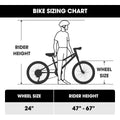Hiland 24 in Mountain Bike, Front Suspension Fork Bicycles for Adults Multiple Colors