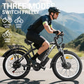 (US in Stock) 5000W Peak Dual Motor Electric Bike for Adults, 60V 25AH Removable Battery Ebike, 50MPH AWD 21 - Speed Mountain Snow E - Bike with 26" x 4.0 Fat Tire, Long Range Mountain Off - Road Ebikes