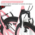 Hiland 24 in Mountain Bike, Front Suspension Fork Bicycles for Adults Multiple Colors