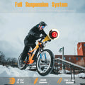 Electric Bike for Adults 26'', 1000W E - Mountain Bike 48V 30/20ah UL2849 Removable Battery, Fat Tire Ebike up to 30MPH Off Road Beach Snow Electric Bicycles Full Suspension & Dual Hydraulic Disc Brakes