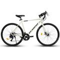POVANLI 700C Road Bike for Men Women, 16 - Speed Outdoor Bike Disc Brakes, Racing Bike Light Weight Aluminum Frame, City Commuting Road Bicycle L Size, Adults Ages 14+, Gift(Dark Blue)