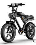 Movcan V30 Electric Bike for Adult, 1000W 20" Fat Tire 48V 15.6AH Removable Battery, 28MPH 7 - Speed Disc Brake Off - Road Mountain Ebike UL2849