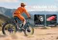 (US in Stock) 5000W Peak Dual Motor Electric Bike for Adults, 60V 25AH Removable Battery Ebike, 50MPH AWD 21 - Speed Mountain Snow E - Bike with 26" x 4.0 Fat Tire, Long Range Mountain Off - Road Ebikes