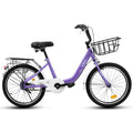 20 in Kids Bike for Boys & Girls Age 5 - 10, Children'S Bicycle with Front Basket & Rear Rack, Commuter Bike for School & Leisure