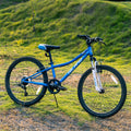 Hiland 24 in Mountain Bike, Front Suspension Fork Bicycles for Adults Multiple Colors