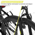 Hiland 24 in Mountain Bike, Front Suspension Fork Bicycles for Adults Multiple Colors