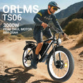 (US in Stock) 5000W Peak Dual Motor Electric Bike for Adults, 60V 25AH Removable Battery Ebike, 50MPH AWD 21 - Speed Mountain Snow E - Bike with 26" x 4.0 Fat Tire, Long Range Mountain Off - Road Ebikes