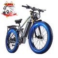 Electric Bike for Adults 26'', 1000W E - Mountain Bike 48V 30/20ah UL2849 Removable Battery, Fat Tire Ebike up to 30MPH Off Road Beach Snow Electric Bicycles Full Suspension & Dual Hydraulic Disc Brakes