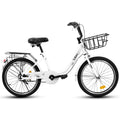 20 in Kids Bike for Boys & Girls Age 5 - 10, Children'S Bicycle with Front Basket & Rear Rack, Commuter Bike for School & Leisure