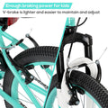 Hiland 24 in Mountain Bike, Front Suspension Fork Bicycles for Adults Multiple Colors