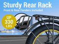 (US in Stock) 5000W Peak Dual Motor Electric Bike for Adults, 60V 25AH Removable Battery Ebike, 50MPH AWD 21 - Speed Mountain Snow E - Bike with 26" x 4.0 Fat Tire, Long Range Mountain Off - Road Ebikes